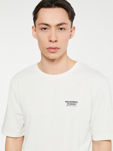 Pas Normal Studios - Off-Race Lightweight T-Shirt in Off-white