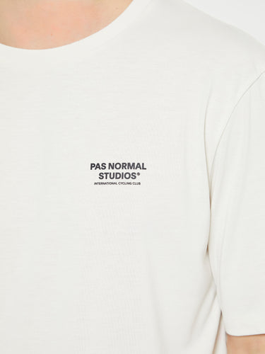 Pas Normal Studios - Off-Race Lightweight T-Shirt in Off-white