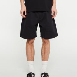 Pas Normal Studios - Off-Race Cotton Twill Shorts in Black
