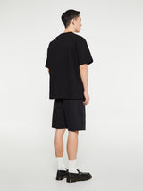 Pas Normal Studios - Off-Race Cotton Twill Shorts in Black