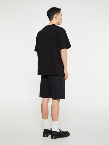 Pas Normal Studios - Off-Race Cotton Twill Shorts in Black