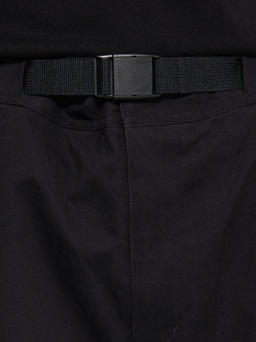 Pas Normal Studios - Off-Race Cotton Twill Shorts in Black