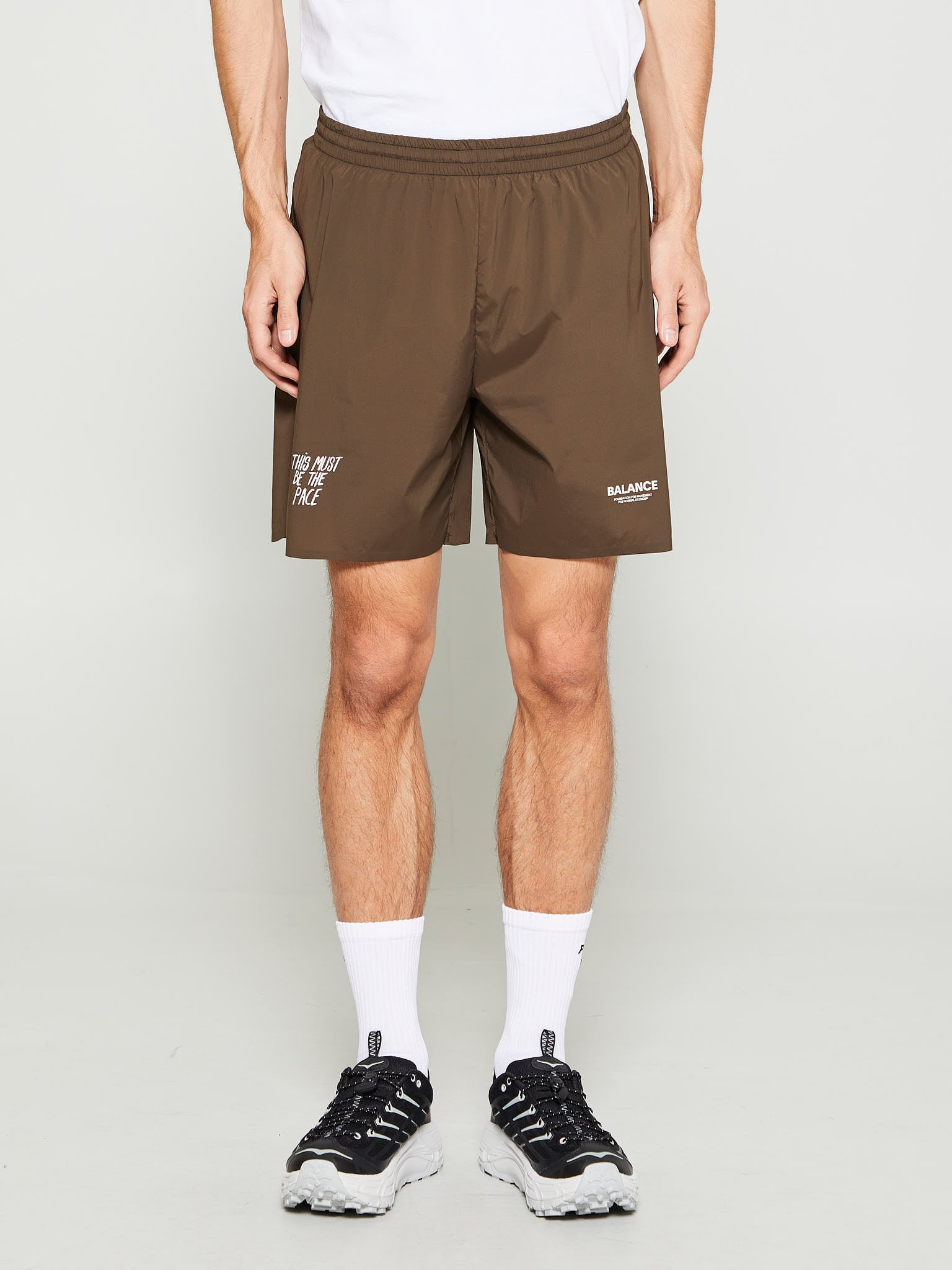 Pas Normal Studios - Balance Shorts in Dusty Brown