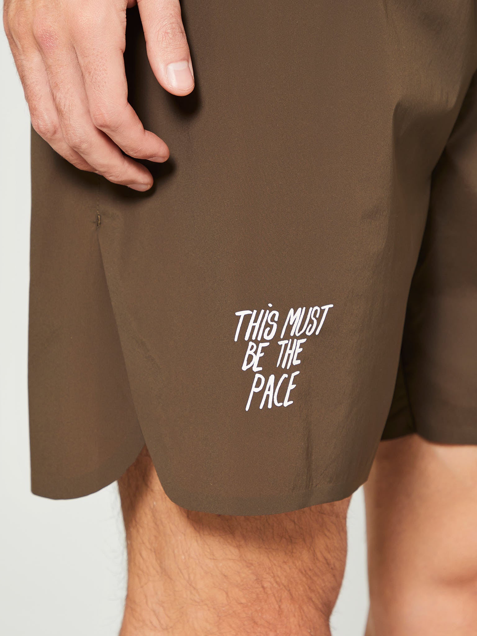 Pas Normal Studios - Balance Shorts in Dusty Brown