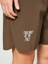 Pas Normal Studios - Balance Shorts in Dusty Brown