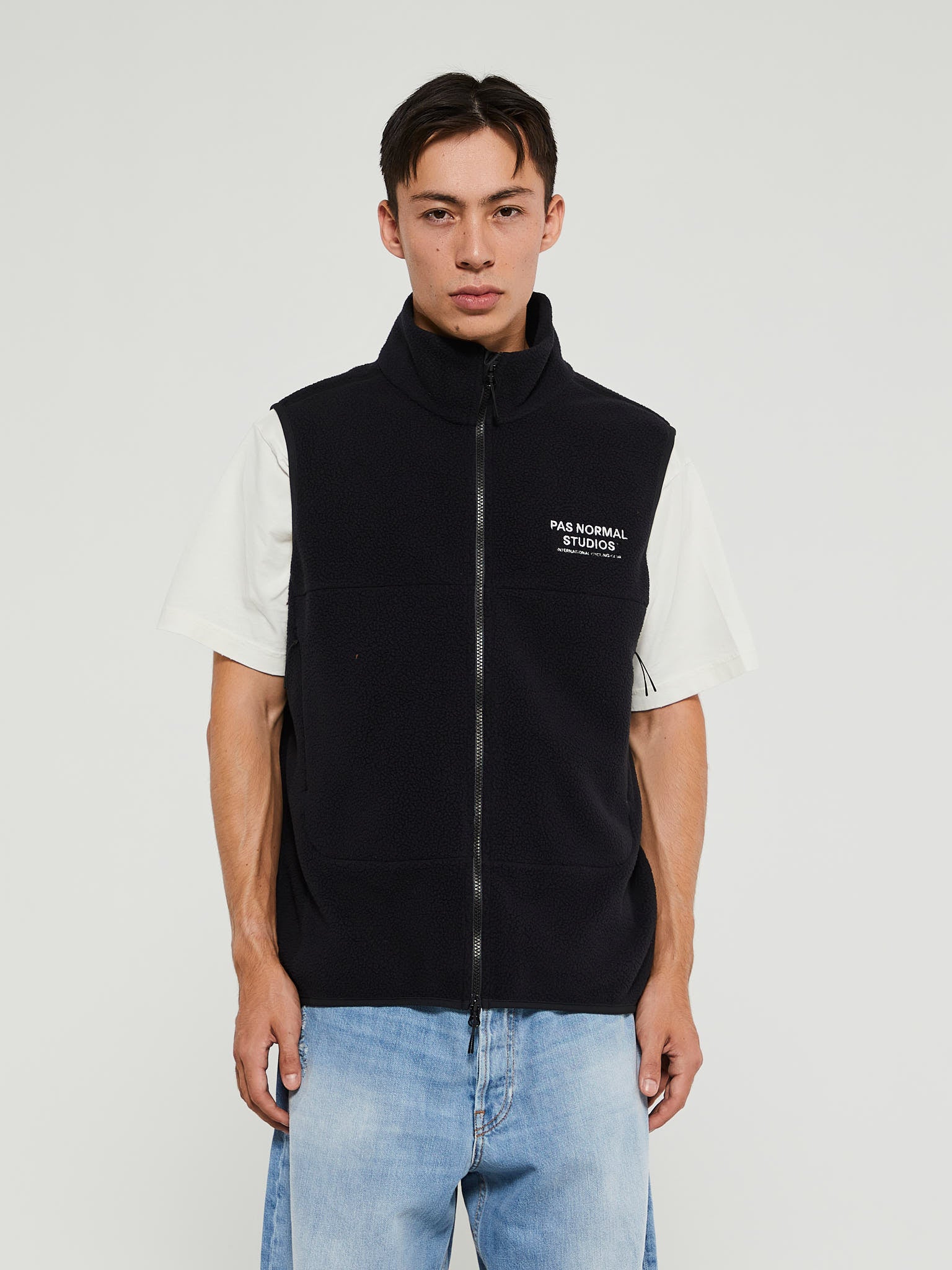 Pas Normal Studios - Off-Race Fleece Vest in Black