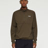 Pas Normal Studios - Balance Half Zip Jacket in Dusty Brown