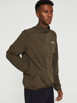 Pas Normal Studios - Balance Half Zip Jacket in Dusty Brown