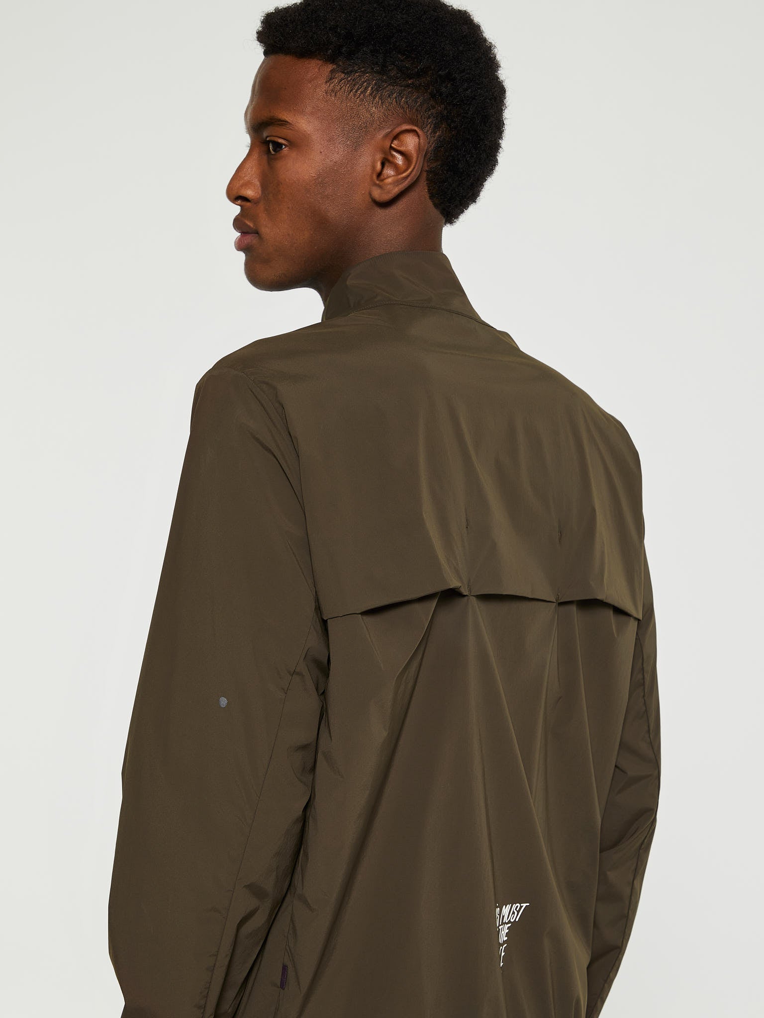 Pas Normal Studios - Balance Half Zip Jacket in Dusty Brown