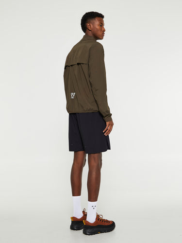 Pas Normal Studios - Balance Half Zip Jacket in Dusty Brown