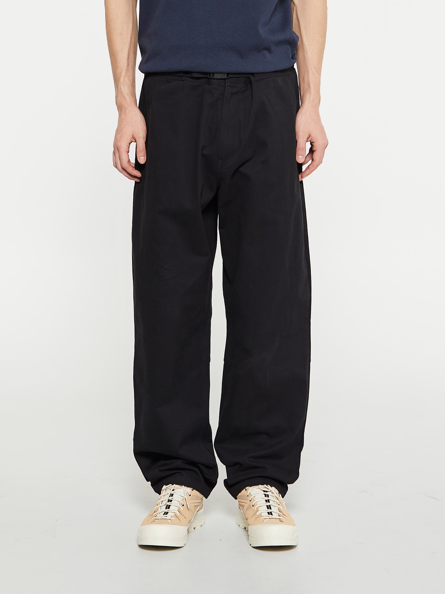 Pas Normal Studios - Off-Race Cotton Twill Pants in Black