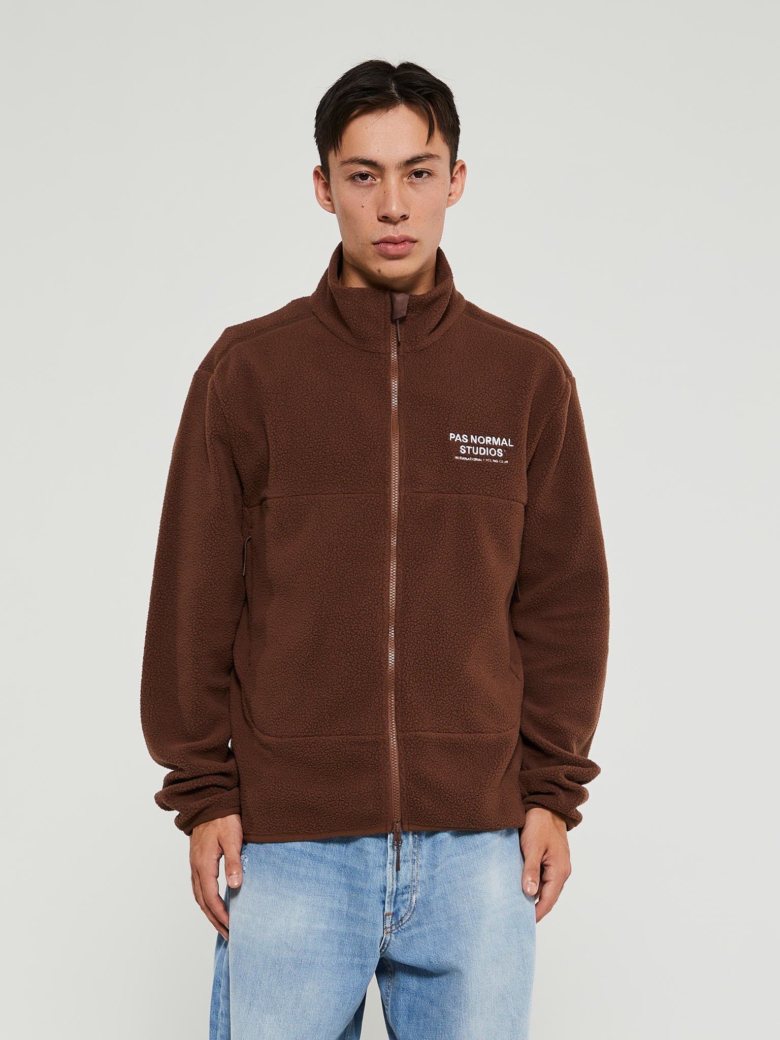 Pas Normal Studios - Off-Race Fleece Jacket in Brown