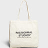 Pas Normal Studios - Logo Tote Bag in Off White