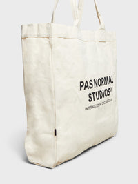 Pas Normal Studios - Logo Tote Bag in Off White