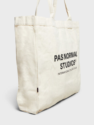 Pas Normal Studios - Logo Tote Bag in Off White