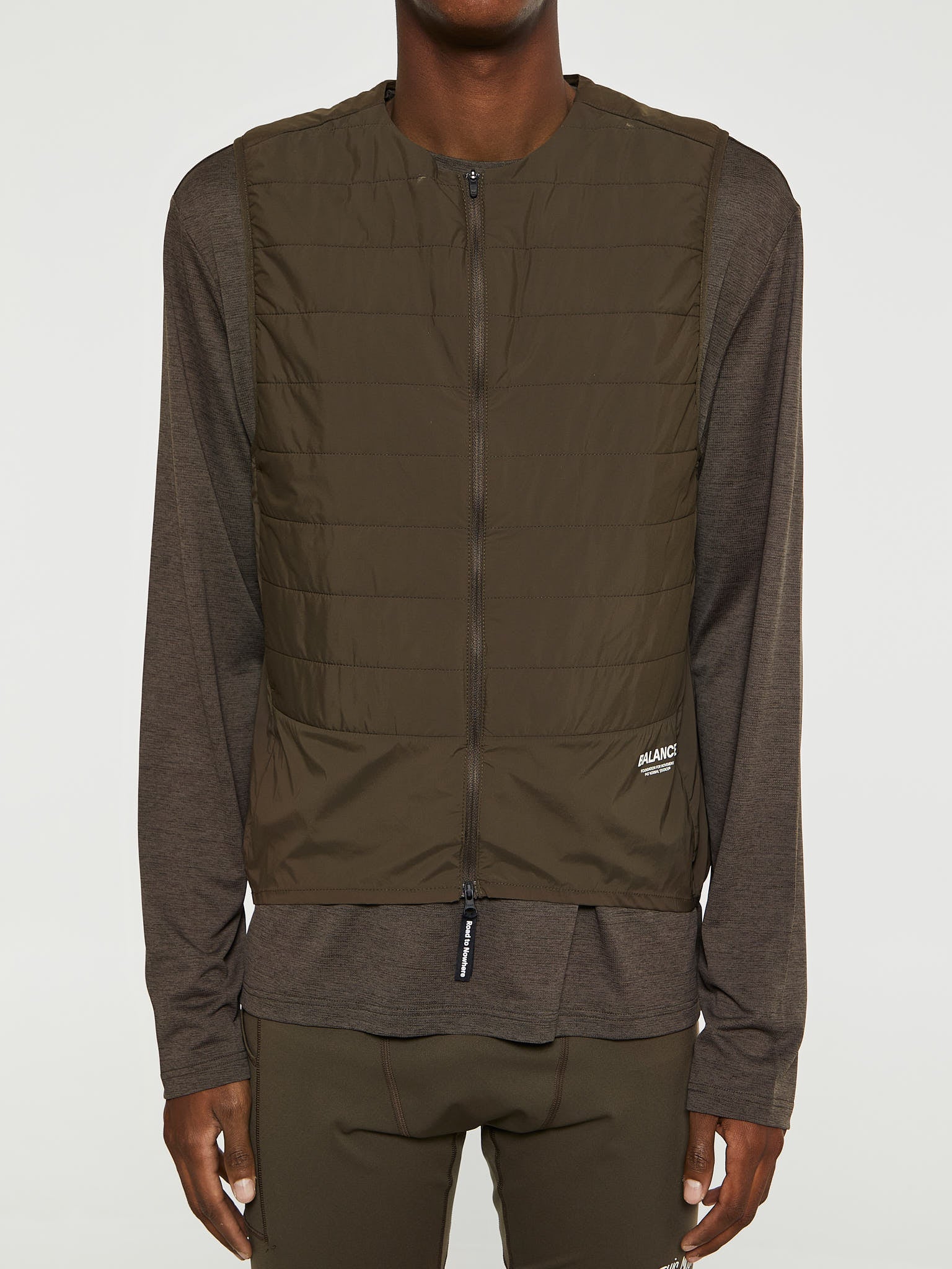 Pas Normal Studios - Balance Insulated Vest in Dusty Brown