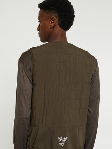 Pas Normal Studios - Balance Insulated Vest in Dusty Brown