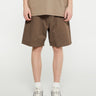 Pas Normal Studios - Off-Race Cotton Twill Shorts in Brown