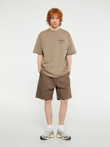 Pas Normal Studios - Off-Race Cotton Twill Shorts in Brown