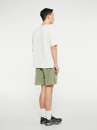 Pas Normal Studios - Off-Race Ripstop Shorts in Army Green