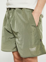 Pas Normal Studios - Off-Race Ripstop Shorts in Army Green