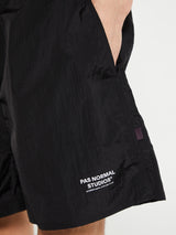 Pas Normal Studios - Off-Race Ripstop Shorts in Black