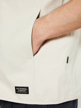 Pas Normal Studios - Off-Race Cotton Twill Vest in Limestone