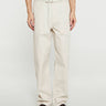 Pas Normal Studios - Off-Race Cotton Twill Pants in Limestone