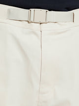 Pas Normal Studios - Off-Race Cotton Twill Shorts in Limestone