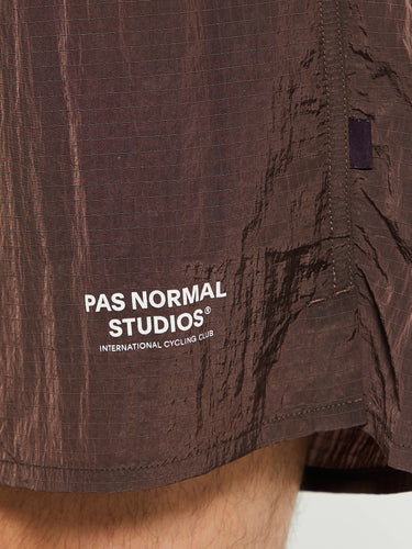 Pas Normal Studios - Off-Race Ripstop Shorts in Light Brown
