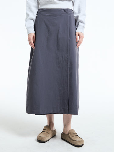 Pas Normal Studios - Women's Off-Race Tech Skirt in Steel
