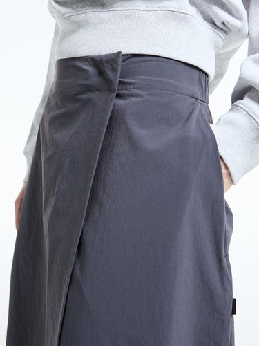 Pas Normal Studios - Women's Off-Race Tech Skirt in Steel