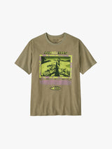 Patagonia - Run Like Roots Responsibili T-shirt in Gumtree Green