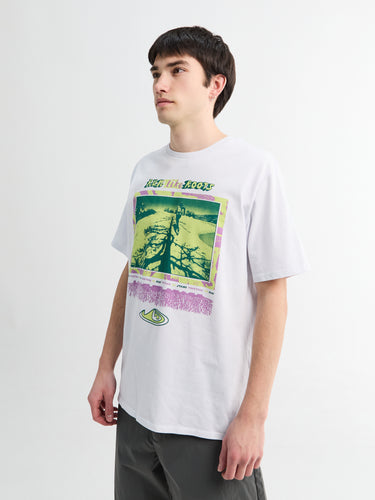 Run Like Roots Responsibili T-shirt in White