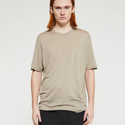 Patagonia - M's Cap Cool Merino Blend Shirt in Seabird Grey