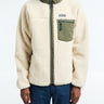 Patagonia - M's Classic Retro-X Fleece Jacket in Dark Natural w/Basin Green