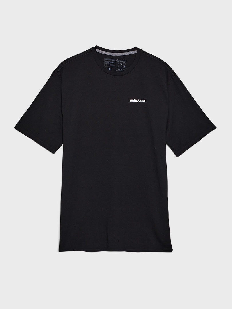 Patagonia - P-6 Logo Tee in Black