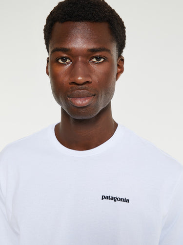 Patagonia - P-6 Logo T-shirt in White