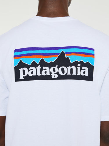 Patagonia - P-6 Logo T-shirt in White