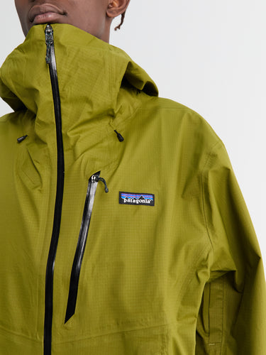 Men's Granite Crest Rain Jacket in Pond Green