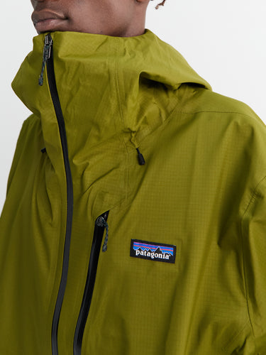 Men's Granite Crest Rain Jacket in Pond Green