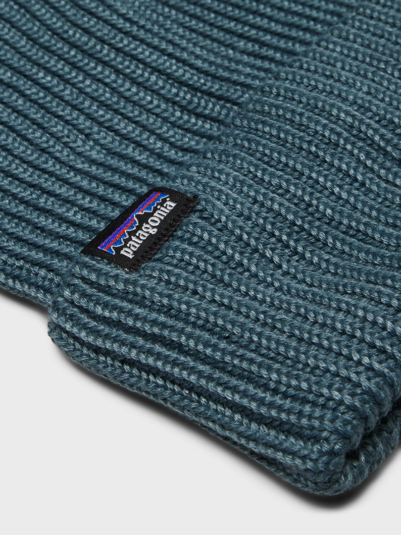 Fishermans Rolled Beanie in Nouveau Green