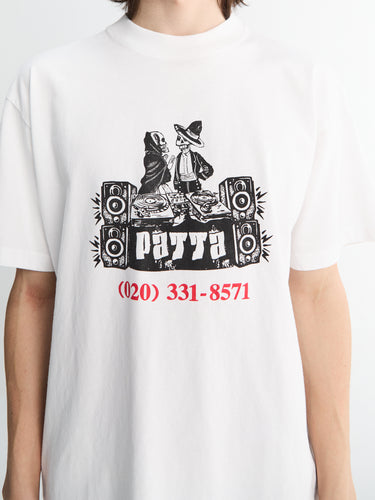 Patta - DJ Skully T-Shirt in White