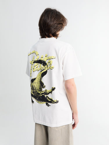 Patta - Croco T-shirt in White