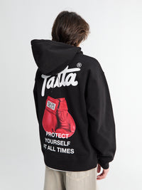 Patta - Protect Yourself Hooded Sweater in Black