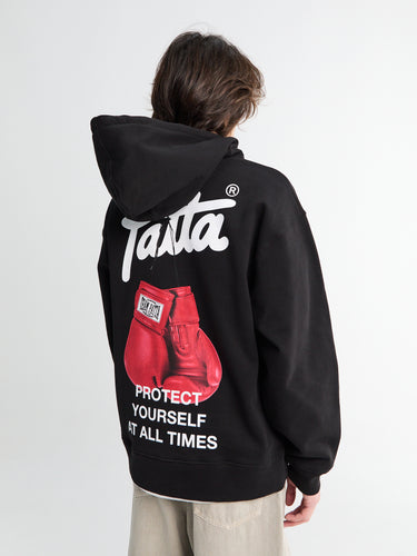 Patta - Protect Yourself Hooded Sweater in Black