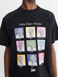 Patta - Many Mood T-Shirt in Black