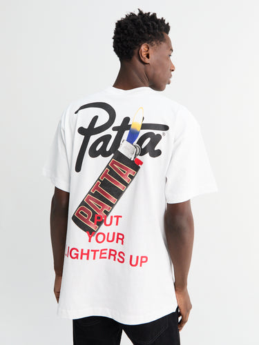 Lighters T-Shirt i Hvid