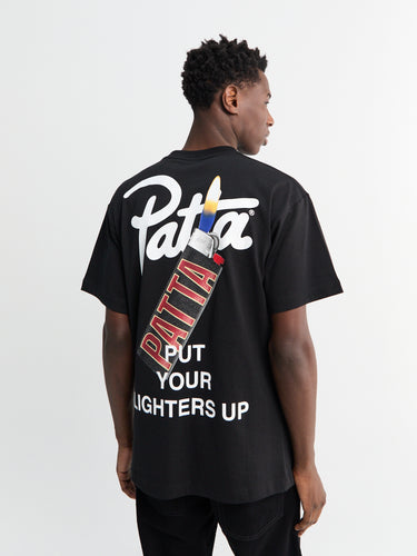 Lighters T-Shirt in Black