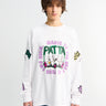 Patta - Own Your Own Mind Long Sleeve T-Shirt in White